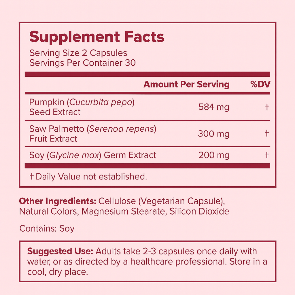 Olyra Bladder Support Capsules - Black Friday Sale