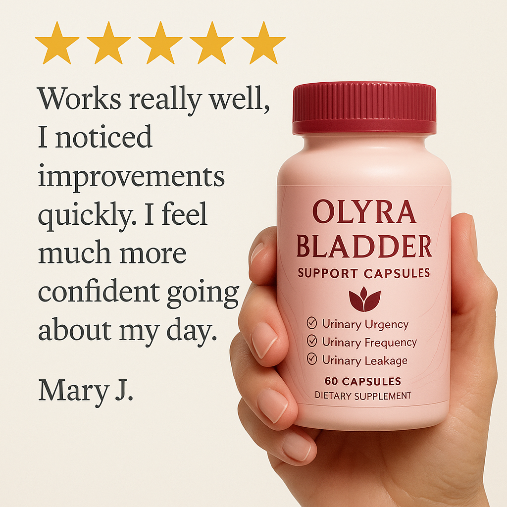 Olyra Bladder Support Capsules - Black Friday Sale