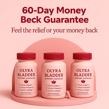 Olyra Bladder Support Capsules - Black Friday Sale